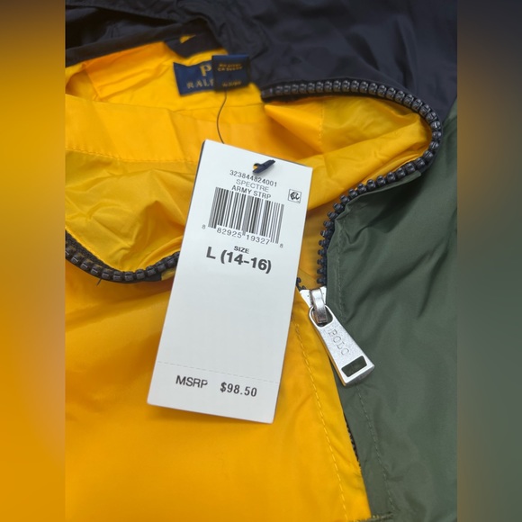 NWT Boys Polo Ralph Lauren Windbreaker Jacket - Picture 2 of 2